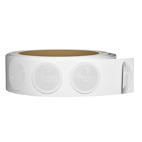 Étiquette ronde RFID 1K 25 mm – Étiquette intelligente pour accès et suivi