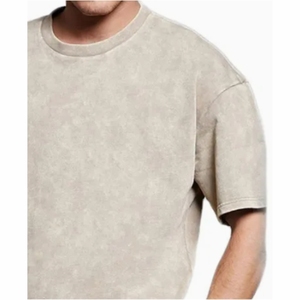 เสื้อยืดสำหรับผู้ชายขายส่งคุณภาพสูงผ้าฝ้าย100% 380g เสื้อยืดผู้ชายโอเวอร์ไซส์ขนาดใหญ่พิเศษ - Product Image 4