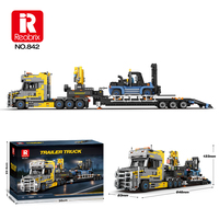 Colección original de bloques de construcción de camiones pesados |   Camión Europeo |   Camión Americano |   Transporte de Ingeniería