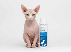 Shampoo thérapeutique Premium PetBiology, formule douce à l'acide lactique et à l'allantoïne, en flacon plastique pour chiens et chats, 250 ml - Product Image 3