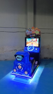 Đồng tiền hoạt động trò chơi <span class=keywords><strong>Arcade</strong></span> Máy trò chơi video xe đua mát mẻ lái xe 22 "mô phỏng Giải trí trong nhà giải trí máy - Product Image 2