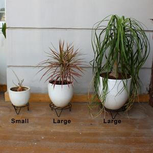 Classic Cylinder Shaped Metal Planter with <b>Antique</b> Copper Finishing for a Timeless Touch to Any Living Space Decor - Product Image 4