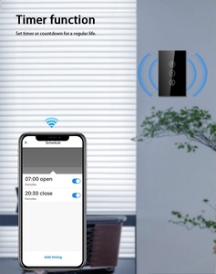 Interrupteur intelligent Smart Life Smart Home WiFi ZigBee pour porte enroulable et <span class=keywords><strong>portail</strong></span> roulant, ouvre-porte de garage avec 1000W et garantie de 2 ans - Product Image 5
