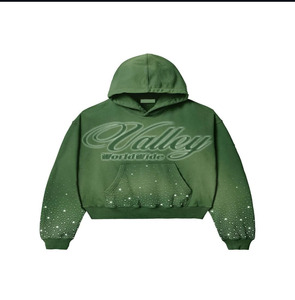 2025 unisexe 100% coton surdimensionné goutte épaule à capuche séchage rapide Anti-rides Streetwear détresse imprimer - Product Image 3