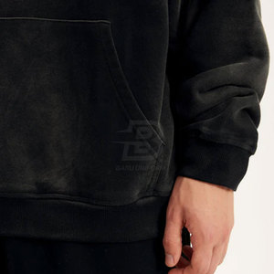 MOQ bajo Patrón sólido Sun Faded Hoodie con tela suave Nuevo diseño Cuello con capucha Último estilo para la venta de invierno en línea - Product Image 6