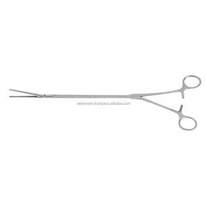 คีมห้ามเลือดแบบโค้งสำหรับการผ่าตัดแบบแมนนวลมีการบุกรุกน้อยที่สุดสำหรับขั้นตอนการทำท่อได้รับการรับรอง CE แบบส่วนตัว - Product Image 5