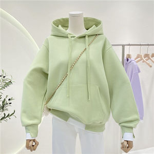 บริการ ODM/OEM เสื้อสเวตเชิ้ตผ้าฝ้ายฟลีซทรงโอเวอร์ไซส์ คอกลม แขนเสื้อแบบดรอปโชว์เดอร์ น้ำหนักมาก สำหรับฤดูหนาว ลาย Alpha Delta Pi สำหรับทุกเพศ - Product Image 6