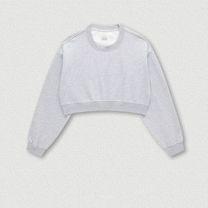 Sweat-shirt tricoté écologique personnalisable avec capuche respirant à épaules tombantes pour logo Streetwear décontracté pour l'hiver - Product Image 1