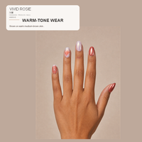 Faux ongles press-on faits main, forme amande moyenne, rouge corail, blanc irisé, fleurs 3D, pour femmes