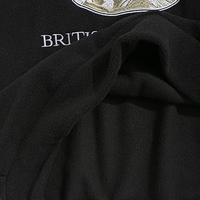 Sweat à capuche en molleton en peluche pour hommes Pull d'hiver décontracté avec capuche à cordon de serrage brodée de lettres 3D de montagne