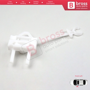 BWR107 Nuevos Clips de Reparación de Elevalunas, Puerta Delantera Izquierda, Doblo MK1 MPV Van 119 223 2001-2010, Repuestos Bross, Hecho en Turquía - Product Image 2