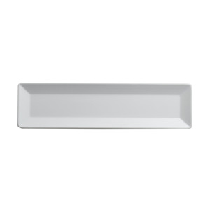 Plateau rectangulaire en grès blanc Tokyo M1934, 30 x 8 cm, fournitures de restauration, vaisselle de traiteur, vente en gros - Product Image 1