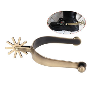 Venta caliente Unisex de acero inoxidable Espuelas de montar Comfort Roller Horse Equipo DE SEGURIDAD Venta al por mayor Productos para caballos - Product Image 4