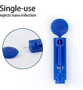 Self-testing Household Continuous Blood Sugar Monitoring Meter Glucose Lancets Needle for <strong>Glucometer</strong> Lancing Device