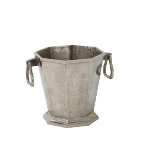 Cubo de hielo de vino hecho a mano de metal de diseño indio para bares y fiestas, forma personalizada y tamaño regular para los más vendidos - Product Image 3