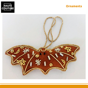Comerciante de Renombre Vende Adornos Navideños Colgantes en Forma de Murciélago, Hechos a Mano y Personalizables, para Decoración del Hogar - Product Image 2