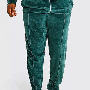 Chándales de Terciopelo de Alta Calidad Personalizados para Hombre, Ropa Deportiva de Diseño Personalizado, Marca Privada, Chándal Deportivo Masculino - Product Image 5