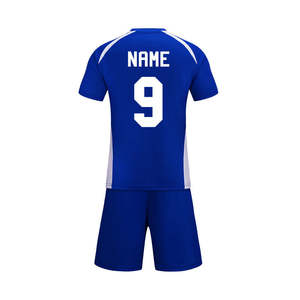 Uniforme de fútbol personalizado por sublimación personalizado OEM, ropa deportiva profesional para jóvenes, establece tu propio logotipo de diseño, ropa de fútbol juvenil frontal - Product Image 6