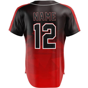 Vêtements de sport pour hommes, baseball et softball, très vendus, antibactériens, séchage rapide, respirants, en polyester/spandex durable - Product Image 4