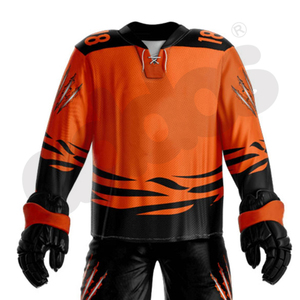 Jersey de hockey sobre hielo al por mayor logotipo personalizado y color jersey de hockey sobre hielo sublimado - Product Image 2