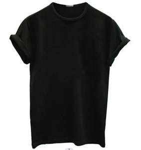 เสื้อยืดสวมหัวผ้าฝ้ายสีขาวและสีดำใส่ได้ทั้งชายและหญิงคอกลมลำลองใส่วิ่งขนาดพิเศษระบายอากาศได้จากโรงงานขายส่ง - Product Image 2