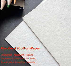 0.6mm 0.8mm Absorbent Cotton <strong>Paper</strong> Specialty Paperboard Absorbent Watercolor Painting Fragrance Tester <strong>Paper</strong> - Product Image 2