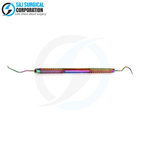 Venta al por mayor de escaladores dentales multicolores, escaladores dentales profesionales de acero inoxidable, escaladores dentales aprobados por la CE - Product Image 3