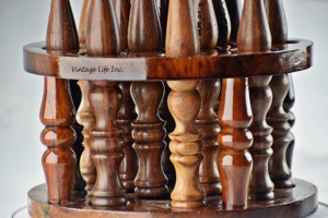 Juego de Agujas de Ganchillo de Madera de Sheesham Decor N Utility Craft, 13 Unidades, Color Marrón Natural, Hechas a Mano, Ergonómicas, Soporte para Tejer y Hacer Ganchillo, 6x4 - Product Image 6