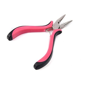 Pince à extensions de cheveux HERMANN MEDITECH en acier inoxydable, outil professionnel pour le sertissage de micro-anneaux et le coiffage des cheveux - Product Image 5