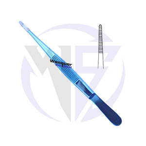 Pinzas Manuales de Acero Inoxidable Wenquar con Recubrimiento de Titanio, Herramienta Dentada con Certificación CE para Uso Dental y Quirúrgico - Product Image 5