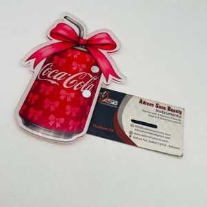 Base de Acrílico Personalizable para Pestañas con Diseño de Mariposa Roja y Lazo, Sostenible, con Imanes, Impresión de Logotipo Personalizado - Product Image 4