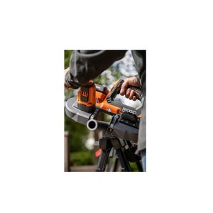 Kit de scie à ruban sans fil compacte 18V, batterie 4.0 Ah et chargeur, scie électrique portable pour métal et bois, bricolage et qualité industrielle - Product Image 1