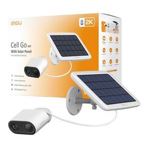 Kit de videovigilancia con panel solar White Go CELL y cámara de red IPC TB3FP 3T0WE con resolución de 2304x1296 - Product Image 2