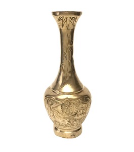 Florero de Metal de lujo de excelente calidad, diseño moderno para la decoración de la entrada del hogar, decoración de mesa, precio al por mayor de La India - Product Image 3