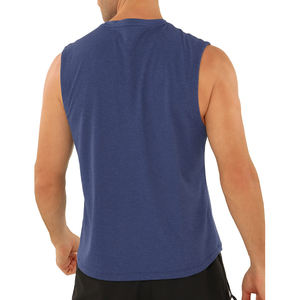 Débardeurs à impact élevé pour hommes 100% coton Design respirant et décontracté Services OEM Produit à faible taux de vente - Product Image 2