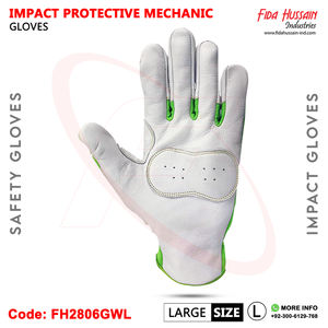 ถุงมือหนังสำหรับทำงานกันแรงกระแทกตัดทนต่อแรงกระแทก - Product Image 3