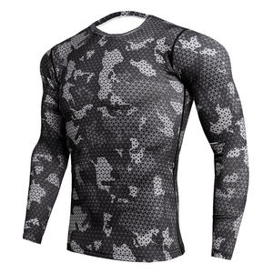 Unisex Breathable 100% Cotton Camouflage Fitness T-<b>Shirt</b> Gym Clothing for Sports Training Rip-Stop Anti-UV Features Wholesale - Product Image 6