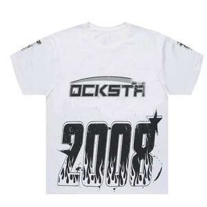 Camiseta informal de algodón de manga corta para hombre y mujer, cómoda, transpirable, tela suave, uso diario, ropa de moda para gimnasio - Product Image 6