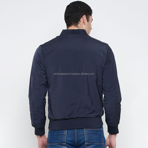 Nardon Apparel Blank Wholesale High Street Fleece Stand Collar Front Logo Breathable <b>Zip</b>-<b>Up</b> <b>Jacket</b> - Product Image 2