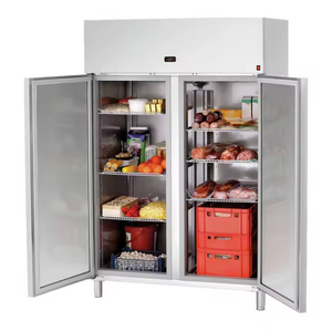 Réfrigérateur commercial grande capacité 4 portes pour stockage alimentaire restaurant - Product Image 1