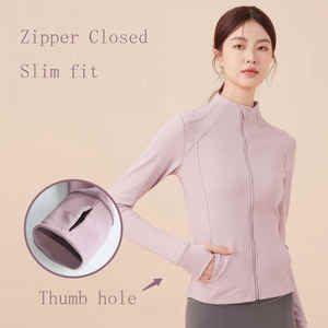 2022 New Factory Sale Slim Women's Long Sleeve <b>Top</b> Zipper <b>Horse</b> <b>Riding</b> Baselayer Riders Running Equestrian Sports Jacket - Product Image 1