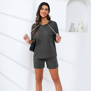 Sudaderas con capucha para jóvenes de mujer con logotipo personalizado directo de fábrica, sudaderas de invierno de peso pesado a la moda con Sudadera con capucha de sublimación de patrón sólido - Product Image 5