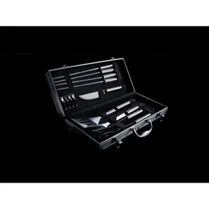 Custom 12-Piece BBQ <b>Tool</b> Set Premium <b>Case</b> Merchandising - Product Image 2
