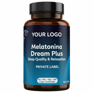 RedMoringa Italie OEM Marque Privée Mélatonine 400mg 40 Comprimés Dream Plus Qualité du Sommeil Relaxation Complément Alimentaire - Product Image 2