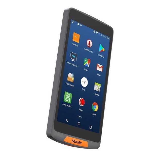 M2 Mobile Computer Android Snapdragon Quadcore 5" HD IPS Touch Display 1D/2D Barcode Scanner 3000mAh Battery Type-C USB 1GB RAM