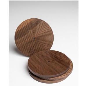 Posavasos decorativos de madera de alta calidad para decoración del hogar, posavasos para mesa de comedor, marrón, más vendidos - Product Image 2