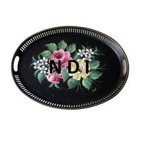 Acabado Natural Diseño hecho a mano Hotel Restaurante Uso Catering Servir Bandeja decorativa para servir alimentos - Product Image 3