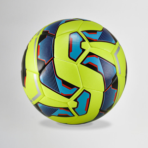 32 Panels Hybrid Neon Yellow Competition and <b>Training</b> <b>Football</b> Size 4 Lightweight with Texture Surface - Product Image 4