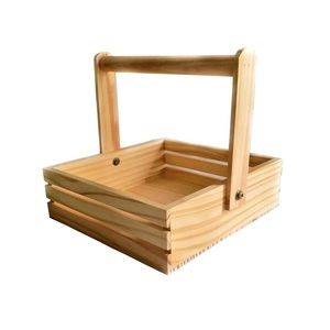 Nouveau plateau de service en bois design avec texture en bois de bambou pour la maison et l'hôtel à bas prix plateau de service en bois naturel lot de 3 - Product Image 4