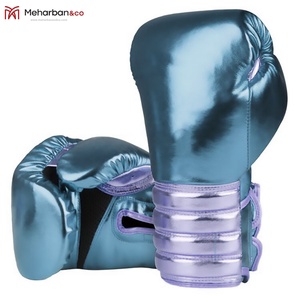 Gants de boxe durables en cuir microfibre pour l'entraînement Muay Thai avec logo personnalisé Gants de boxe pour l'entraînement professionnel - Product Image 5